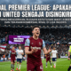 Reaksi pemain West Ham United di lapangan setelah keputusan wasit yang kontroversial dalam pertandingan Premier League.