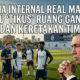 Skuad Real Madrid sedang melakukan sesi latihan rutin di bawah pengawasan tim pelatih menjelang pertandingan krusial