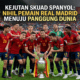 Skuad Timnas Spanyol merayakan kemenangan dengan trofi, menunjukkan era baru regenerasi pemain muda