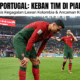 Cristiano Ronaldo menundukkan kepala setelah gagal mencetak gol untuk Portugal saat melawan Kolombia di Piala Dunia 2026.