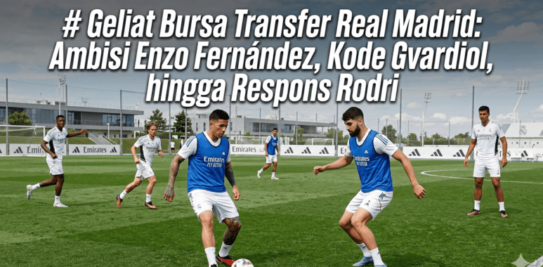 Sesi latihan intensif skuad Real Madrid di Valdebebas menjelang bergulirnya bursa transfer musim panas