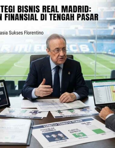 Presiden Real Madrid Florentino Perez dan jajaran manajemen klub mengelola strategi transfer pemain dan keuangan klub.