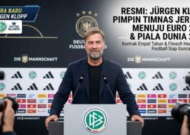 Jurgen Klopp resmi diperkenalkan sebagai pelatih baru tim nasional Jerman dengan filosofi heavy metal football