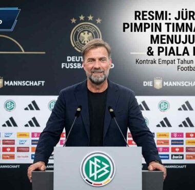 Jurgen Klopp resmi diperkenalkan sebagai pelatih baru tim nasional Jerman dengan filosofi heavy metal football