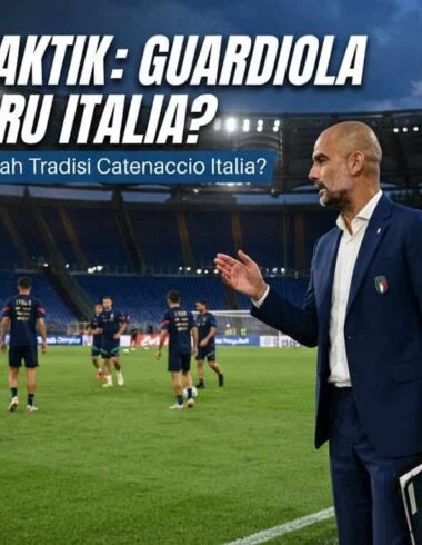 Ilustrasi wacana Pep Guardiola menjadi pelatih tim sepak bola nasional Italia
