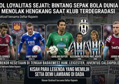 Para pemain sepak bola legendaris yang memilih bertahan dan membela klub kesayangan mereka meski harus terdegradasi ke kasta kedua