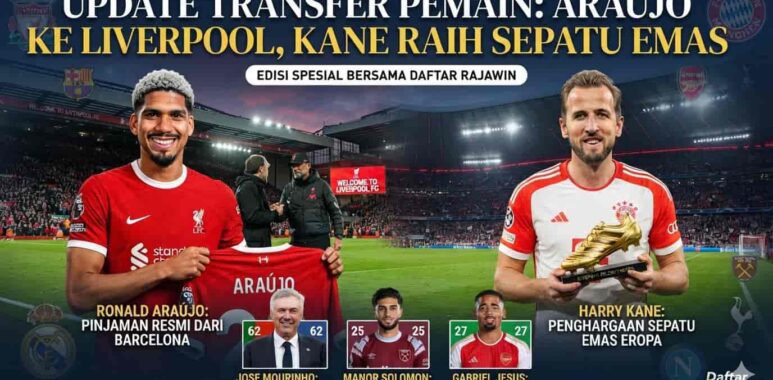Ronald Araújo resmi diperkenalkan sebagai rekrutan pinjaman Liverpool dari Barcelona