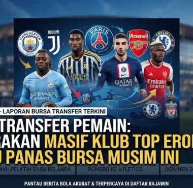 Inovasi dan dinamika pergerakan bursa transfer pemain sepak bola antar klub top Eropa hari ini.