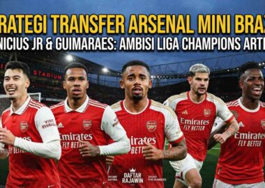 Pergerakan strategi transfer Arsenal Mini Brazil untuk merekrut Vinicius Junior dan Bruno Guimaraes