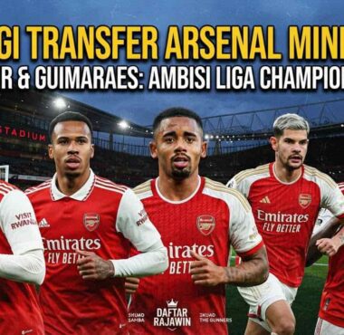 Pergerakan strategi transfer Arsenal Mini Brazil untuk merekrut Vinicius Junior dan Bruno Guimaraes