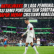 Ekspresi lesu Cristiano Ronaldo saat berjalan di lapangan setelah Portugal ditahan imbang 1-1 oleh Kongo di laga pembuka.