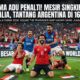 Selebrasi emosional para pemain Timnas Mesir setelah memastikan kemenangan dramatis atas Australia di Piala Dunia 2026.