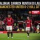Suasana kekecewaan para pemain Manchester United setelah menelan kekalahan dari Hull City di laga pembuka Premier League